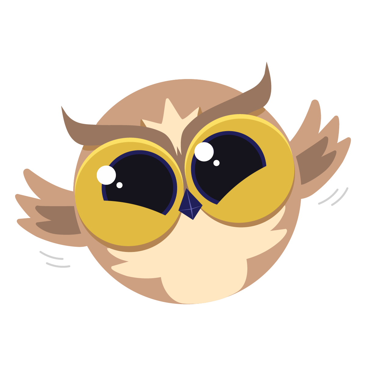 Owlie flying