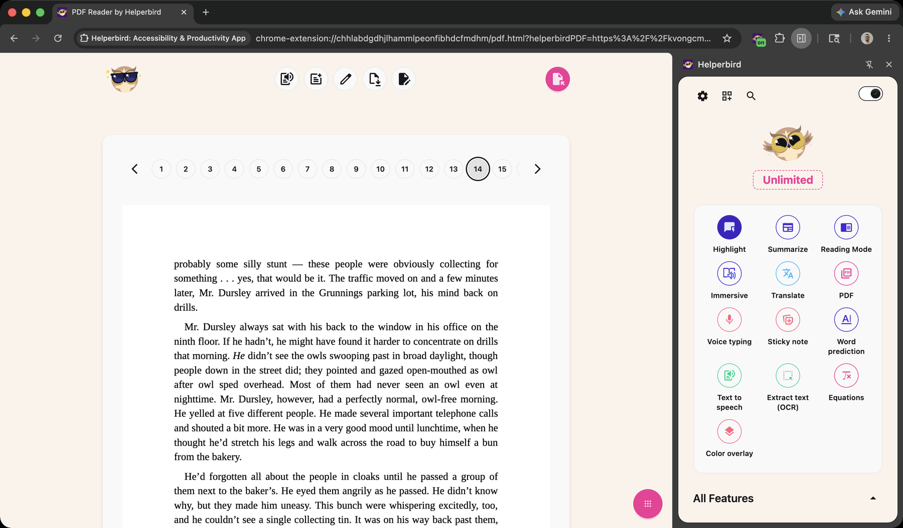 Before Write on PDFs was enabled
