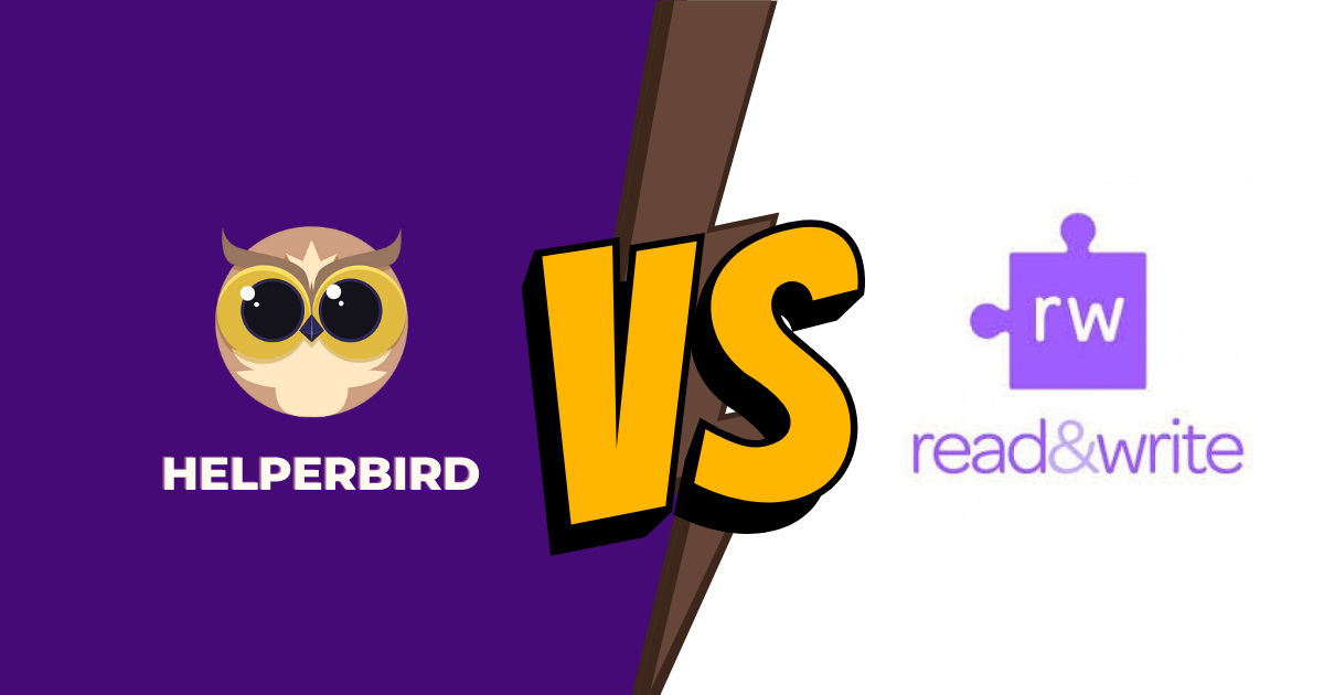 Read & Write vs. Helperbird